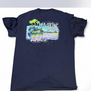 Margaritaville Navy T-Shirt